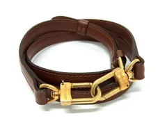 ■美品■ LOUIS VUITTON ルイヴィトン バッグ用 ショルダーストラップ 肩掛け 斜め掛け レディース ブラウン系 AZ0260