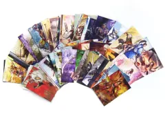 【中古】ポストカード(キャラクター) [単品] 集合 設定画集ポストカード(144枚組) 「PS4/Switchソフト 戦国無双4 DX 15周年記念BOX」 同梱特典