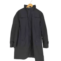 バーバリーロンドン BURBERRY LONDON ノヴァチェックライナー付きスタンドカラーコート メンズ  L