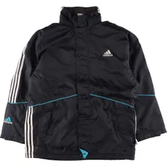 古着 90年代 アディダス adidas 3本ライン 中綿ジャケット パファージャケット メンズLヴィンテージ/eaa375417