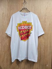 【US古着】90s USA製 Hanes Hiram Waiker RED HOT T-Shirt | ヘインズ ハイラム・ウォーカー レッドホット リキュール 半袖 Tシャツ シングルステッチ ホワイト ビックサイズ 2XL