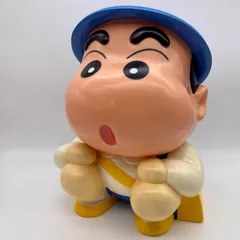 ☆★希少★☆非売品【クレヨンしんちゃん】巨大ソフビ 貯金箱 昭和レトロ 当時物