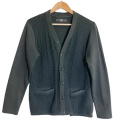 CAMBIO パッチワークカーディガン Mサイズ グレー系 CAMBIO パッチワークカーディガン Mサイズ グレー系