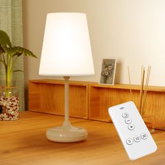 ICHIYO led テーブルランプ おしゃれ  USB充電式 ledタッチライト リモコン 10段階調光 LEDデスクランプ 電球色 コンパクト収納 赤ちゃん 常夜灯 ナイトライト ベッドサイド インテリア ルームライト 電気スタンド 寝室 雰囲気作り