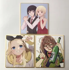 【まとめ売り】 リコリス・リコイル リコリコ 井ノ上たきな 錦木千束 クルミ 中原ミズキ ミニ色紙 リコリス・リコイル展 3点セット