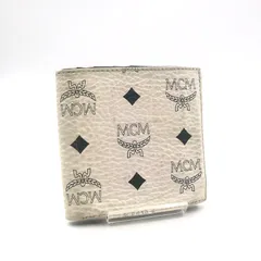 【希少】MCM ヴィセトス 長財布 三つ折り ホワイト 総柄 マルチカラー Small Tracy Trifold Wallet in Visetos Cognac | MCM ®US