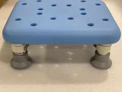 【未使用品】浴槽台　低床　バススツール　ソフトコンパクト1820　ブルー