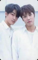 【中古】コレクションカード(男性) The Boyz/KEVIN(ケビン)・JACOB(ジェイコブ)/衣装白/CD「The First」(Fresh Ver.)封入特典フォトカード