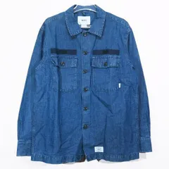 WTAPS ダブルタップス 18SS BUDS LS 01/SHIRT.LICO.CHAMBRAY 181BRDT 