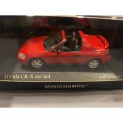 Honda CR-X del Sol 1993 色：Red メーカー：ミニチャンプス 新品未使用 1/43ミニカー