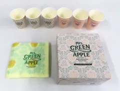 【中古】マグカップ・湯のみ Mrs. GREEN APPLE テーブルウェアセット(ペーパーナプキン＆紙コップ) 「Mrs. GREEN APPLE STORE ～Welcome to MGA’s Home Party!!～」 ランダムアイテム