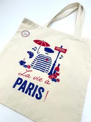 フランス製トートバッグ　TISSAGE DE L‘OUEST 【La vie a PARIS!】