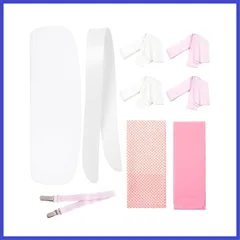 着付けセット 二尺袖着物用 袴用 和装小物9点セット(伊達締め、腰紐4本、着付けベルト、前板、衿芯、マジックベルト) レディース