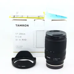 ☆セール30％OFF☆ 【シャシュショ様専用】tamron 17-28mm F2.8 Di Ⅲ