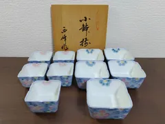 古伊万里 骨董 青磁 富士 縁起 小鉢 5点 E21 【公式通販】