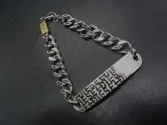 ■美品■ DIESEL ディーゼル ブレスレット アクセサリー レディース メンズ シルバー系 DH7585