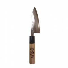 未使用】崇徳作 安来鋼 青紙割込 鍛造庖丁 和包丁 特製刻印 25cm 保管