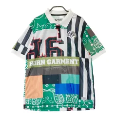 ⭐︎ホーンガーメント⭐︎ニコちゃん柄ポロシャツ HORN GARMENT 【超美品】ホーンガーメント 半袖ポロシャツ