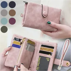 ☆ 財布 小銭入れ コンパクト かわいい tywallet855 二つ折り財布 レディース ミニ 財布 お財布 小銭入れ 二つ折り ミニ財布 ウォレット コインケース 革 スウェード ファスナー ハーフウォレット コンパクト かわいい 高級感 おしゃれ