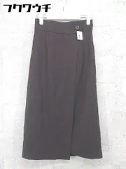 ◇ Simplicite シンプリシテェ ロング タイト スカート サイズS ブラウン レディース 【中古】 【1002802321450】