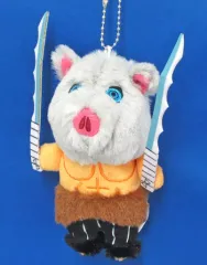 【中古】キーホルダー・マスコット(キャラクター) 嘴平伊之助 マスコットボールチェーン 「鬼滅の刃」 ジャンプフェスタ2018グッズ