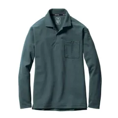 バートル BURTLE 長袖 ポロシャツ 665-14 M ミルスグリーン 作業着 作業服 男女兼用 ユニセックス 吸汗 速乾 ドライ消臭 ストレッチ