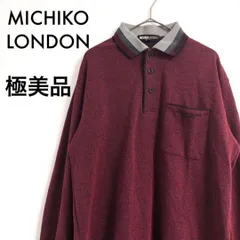 【極美品】MICHIKO LONDON　ミチコロンドン　ポロシャツ 　カットソーのサムネイル
