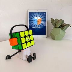 キューブパズル スーパーキューブ 専用アプリ連動 インテリア ルービックキューブ 脳トレ おもちゃ ギフト プレゼント