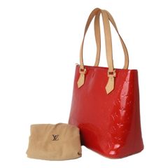 LOUIS VUITTON/ルイヴィトン ヒューストン トートバッグ ヴェルニ ルージュ M91092 CA1021 保存袋 IS ABランク