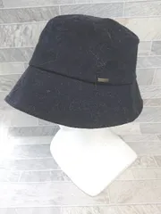 ◇ ⊇ CA4LA カシラ シンプル カジュアル バケット ハット ブラック系 レディース E  【1507230001276】