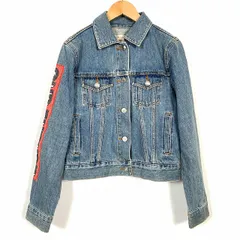 マークバイマークジェイコブス MARC by MARC JACOBS デニムジャケット Gジャン 長袖 デザイン 青 ブルー XSのサムネイル