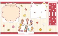 [중고] 아크릴 스탠드 아크릴 패널 02. 집합 디자인 (그래프 아트 일러스트) 프리미엄 아크릴 디오라마 플레이트 [카피바라 씨 × 피어 프로 캐릭터즈]