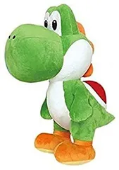 【中古】【非常に良い】スーパーマリオ　特大サイズぬいぐるみヨッシー　グリーン qqffhab