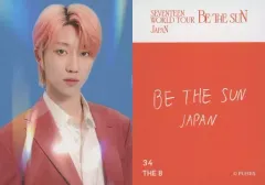 【中古】コレクションカード(男性) 34：SEVENTEEN/THE 8(ディエイト)/「SEVENTEEN WORLD TOUR [BE THE SUN] - JAPAN」フォトカード