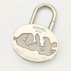 美品】HERMES エルメス カデナ チャーム 地中海2003 ペンダント