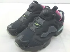 ◇ Reebok リーボック INSTA PUMP FURY FX3133 スニーカー シューズ サイズ 24.5㎝ ブラック ブルー レディース メンズ P  【1209220006833】