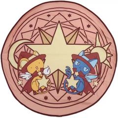 [중고] 안아 베개 커버 시트 (캐릭터) 켈베로스 & 스피넬 산 마법진 무릎 꿇기 [이치 반 쿠지 카드 캡터 사쿠라 ~ 사쿠라의 포춘 매직 ~] B상