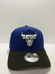 Newera シカゴブルズ BULLS NBA 9forty A-FRAME スナップバックキャップ ツートンカラー