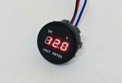 GHOST DV220B デジタルボルトメーター　電圧計　カーオーディオ 青色