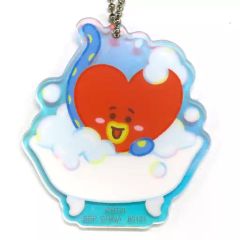 [중고] 잡화 TATA (부이) 아크릴 매력 [이치 반 쿠지 BT21 Happy Bath Time] L상