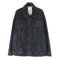 Acne Studios アクネストゥディオズ オーバーサイズデニムジャケット FN-UX-OUTW000049 ブラック XXS/XSのサムネイル