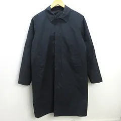 H■アーバンリサーチ/URBAN RESEARCH DOORS ライナー付き ステンカラーコート【38】黒/MENS■117【中古】