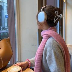 🎀Ribbon Hair Clip ⌇﻿ クリア ブラウン リボン バンスクリップ ヘアクリップ バレッタ ヘアアクセサリー ヘアセット ヘアアレンジ 髪留め オルチャン ロングヘア ショートヘア ミディアム 簡単 軽い 楽ちん 透明 茶色 バレエコア 韓国