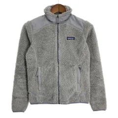 patagonia パタゴニア Retro-X レトロX フリースジャケット アウトドア グレー (レディース S) 中古 古着 S6520