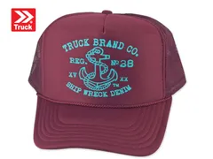 TRUCK BRAND【トラックブランド】ANCHOR #U42 MAROON メッシュキャップ マルーン 21136