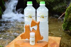 天然青森ひば精油32ml＋天然青森ひば水1L×2本セット/産地直送！青森ひば油/天然ヒノキチオール2%以上含有/エッセンシャルオイル/ヒバオイル/天然水使用青森ひば水/天然ヒノキチオール140ppm以上含有/ヒバウォーター/青森ひば蒸留水/全国一律送料無料