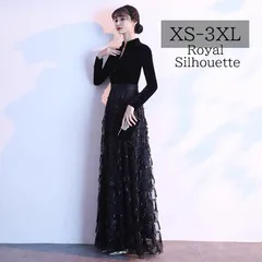 ドレス パーティードレス ナイトドレス ブラック 黒 ラメ 結婚式 大きいサイズ 謝恩会 XS S M L XL LL 2XL XXL 3XL XXXL パーティー 発表会 ロング丈 ガーリージッパータイプ 姫系 プリンセス 豪華