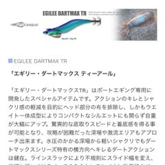 エギリー　ダートマックスTR40g-BK