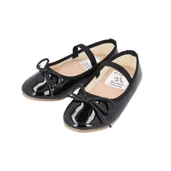 ☆ BLACK/E ☆ 19cm ☆ Hashed coorde キッズ ゴムバンドバレエシューズ フォーマルシューズ キッズ バレエシューズ 17 18 19 20 21 cm おしゃれ かわいい 黒 ブラック エナメル 女の子 きれいめ 子供 シューズ