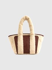 HUNTER ハンター バッグ ショルダーバッグ レディース メンズ ブークレ ミニ トート キャンバス クリーム ブラック ボア ミニトート ミニショルダー UBX3703PRC